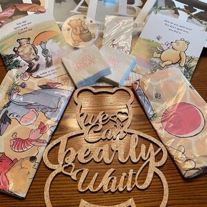 Winnie the Pooh Baby Shower Decor Set